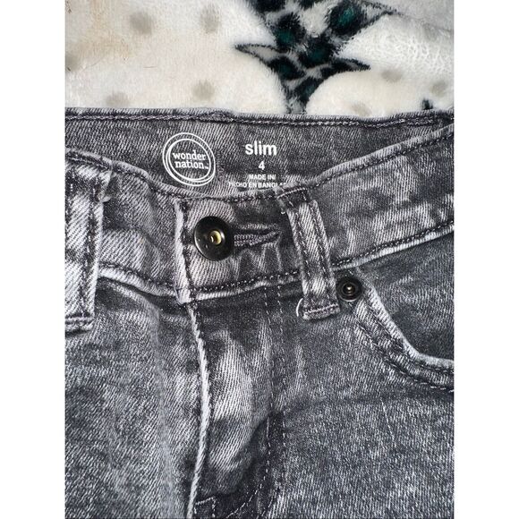 Lot Of 4 Boys Jeans Pants Size 4T 4 511 Nike H&M L.O.G.G Wonder Nation athletic - Picture 4 of 8